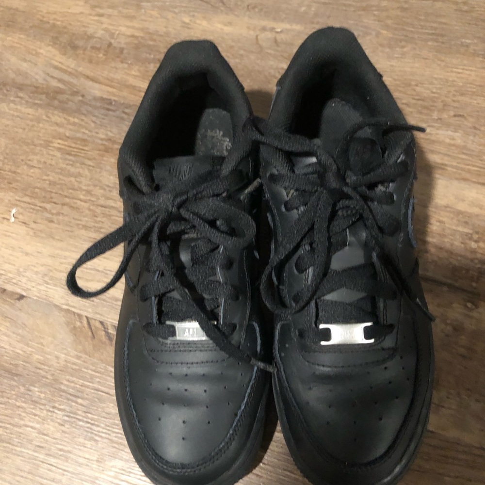 Nike Black Lace-Up Sneakers